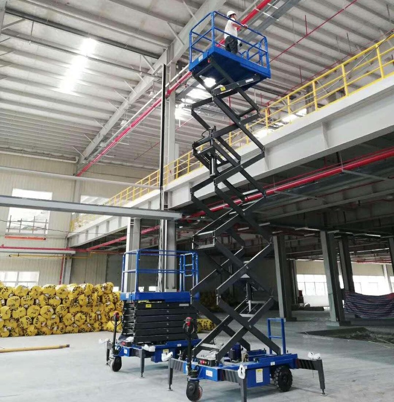 衡阳助力行走剪叉式高空作业平台